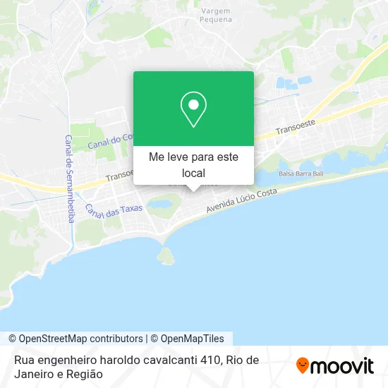 Rua engenheiro haroldo cavalcanti 410 mapa