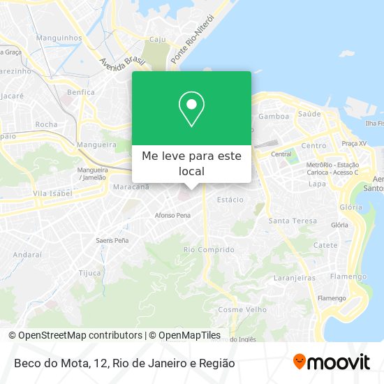 Beco do Mota, 12 mapa