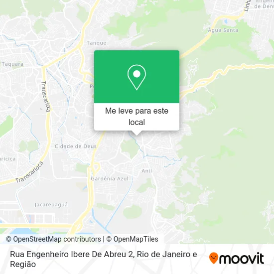 Rua Engenheiro Ibere De Abreu 2 mapa