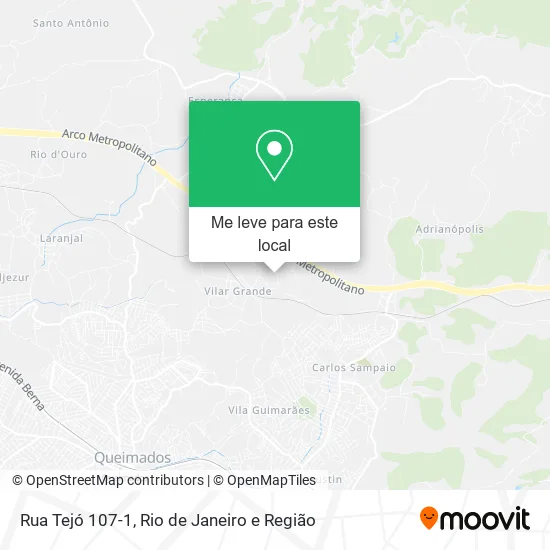 Rua Tejó 107-1 mapa