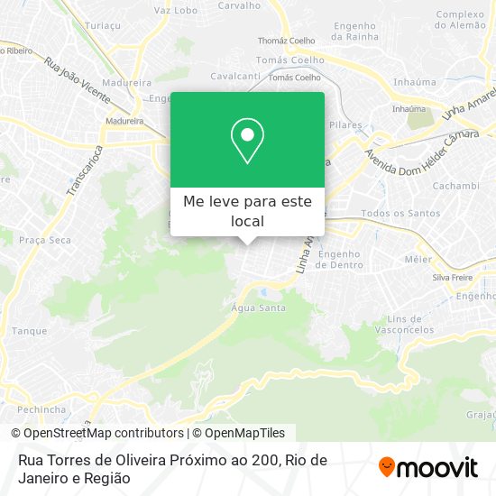 Rua Torres de Oliveira Próximo ao 200 mapa