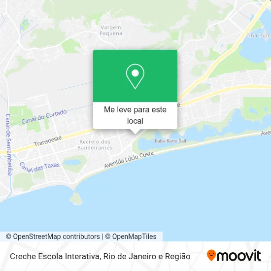 Creche Escola Interativa mapa