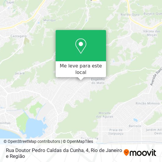 Rua Doutor Pedro Caldas da Cunha, 4 mapa