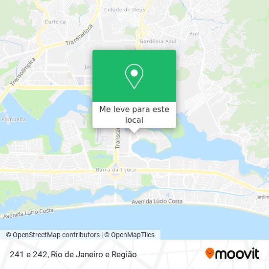 241 e 242 mapa