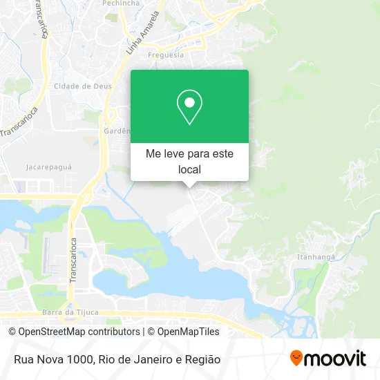 Rua Nova 1000 mapa