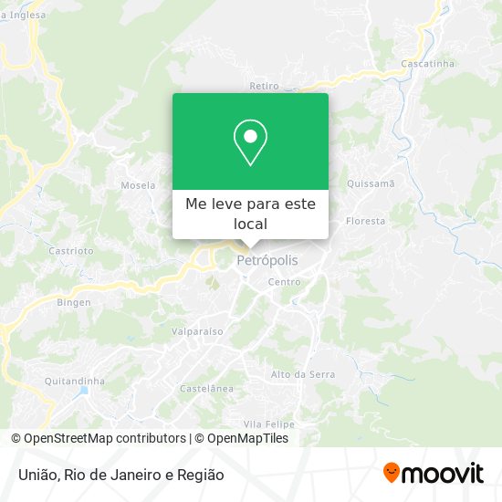 União mapa