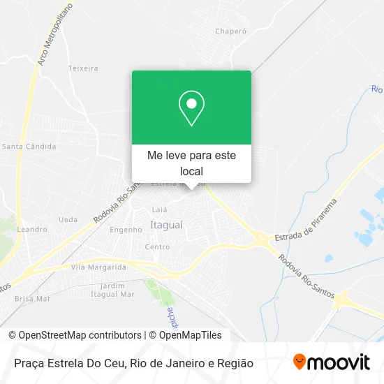 Praça Estrela Do Ceu mapa