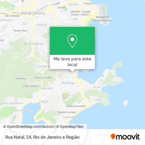 Rua Natal, 24 mapa