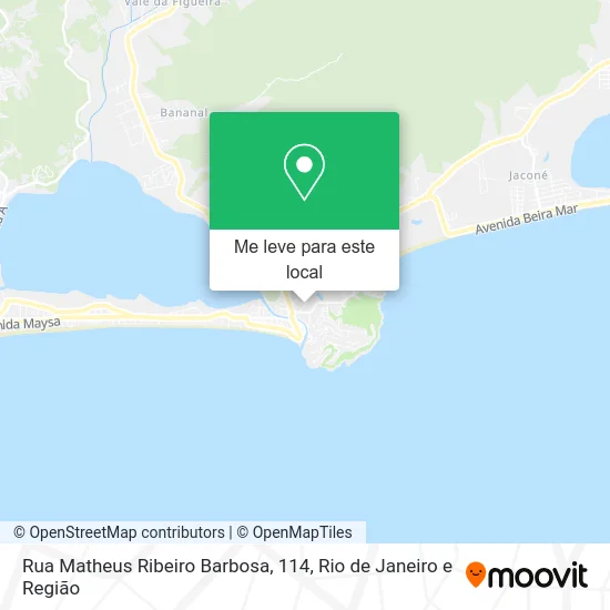 Rua Matheus Ribeiro Barbosa, 114 mapa