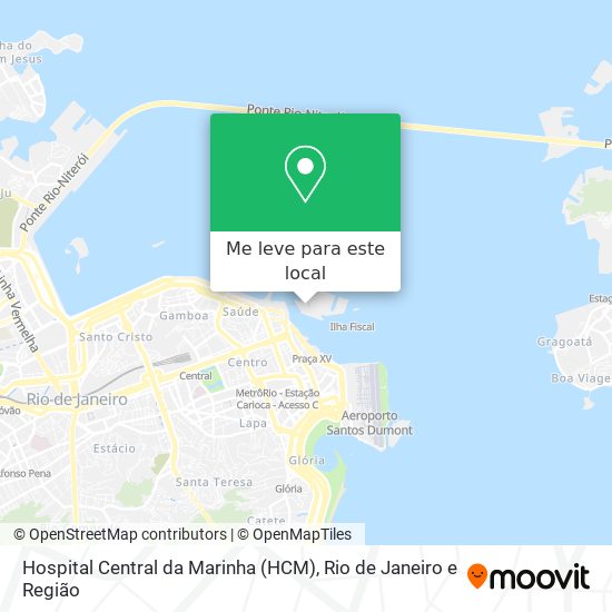 Hospital Central da Marinha (HCM) mapa