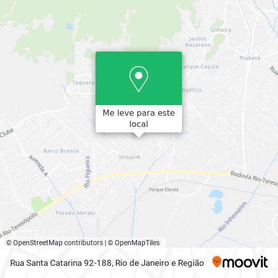 Rua Santa Catarina 92-188 mapa