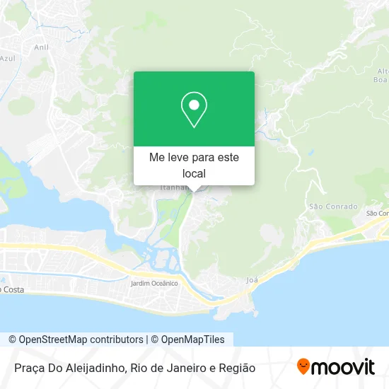 Praça Do Aleijadinho mapa