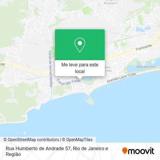 Rua Humberto de Andrade 57 mapa