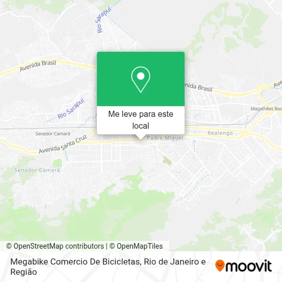 Megabike Comercio De Bicicletas mapa