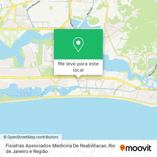 Fisiatras Associados Medicina De Reabilitacao mapa