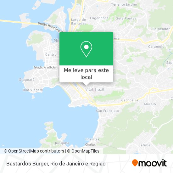 Bastardos Burger mapa