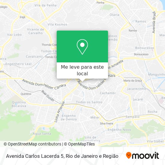 Avenida Carlos Lacerda 5 mapa
