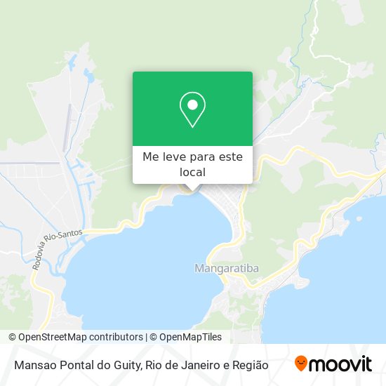 Mansao Pontal do Guity mapa