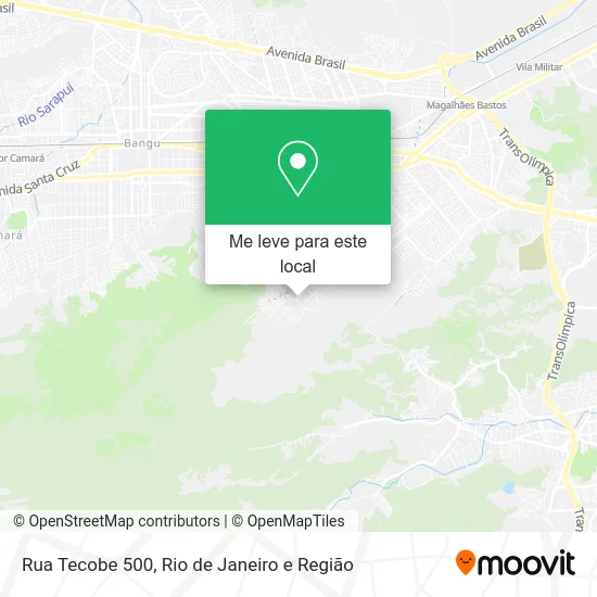 Rua Tecobe 500 mapa