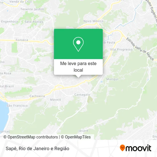 Sapê mapa