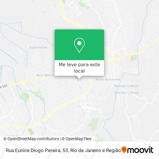 Rua Eunice Diogo Pereira, 53 mapa