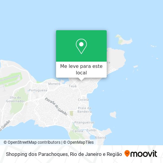 Shopping dos Parachoques mapa