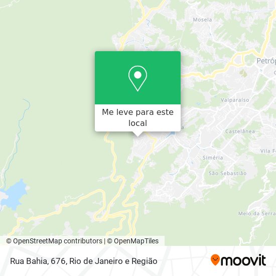 Rua Bahia, 676 mapa