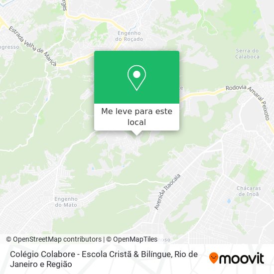 Colégio Colabore - Escola Cristã & Bilíngue mapa