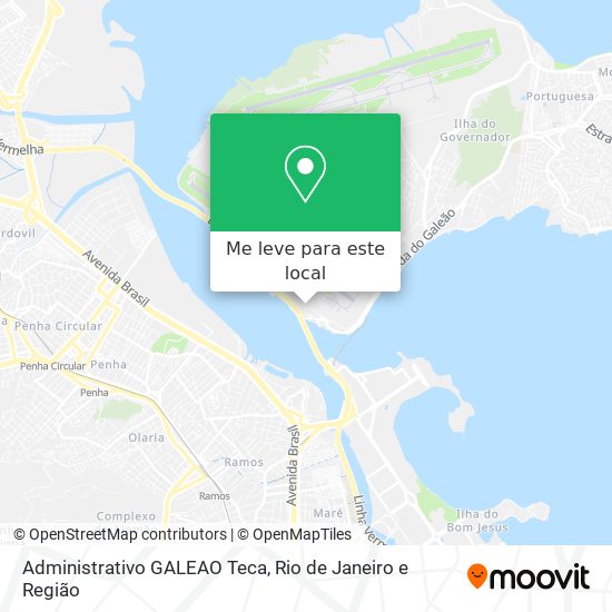 Administrativo GALEAO Teca mapa