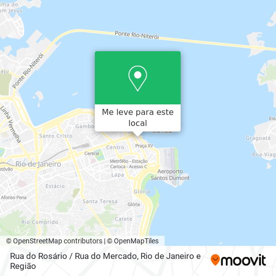 Rua do Rosário / Rua do Mercado mapa