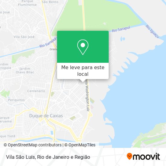 Vila São Luís mapa