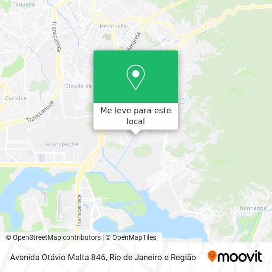 Avenida Otávio Malta 846 mapa