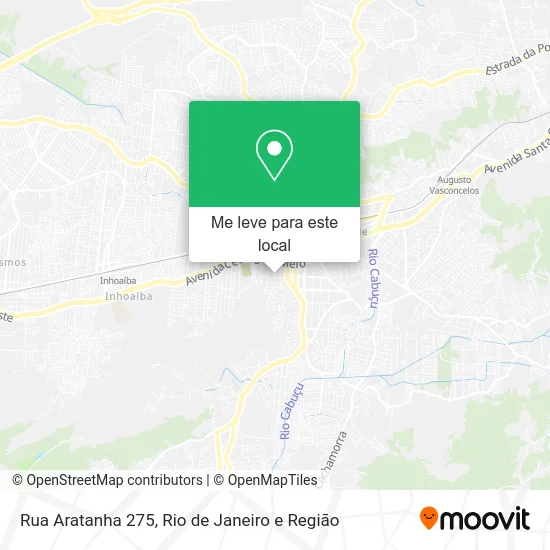 Rua Aratanha 275 mapa