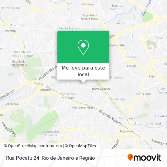 Rua Pocatu 24 mapa