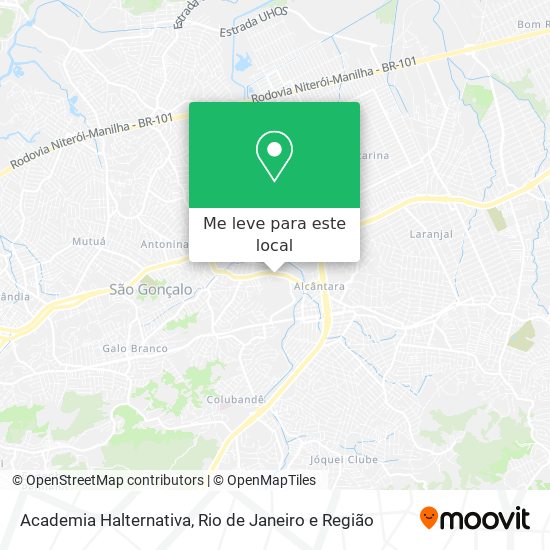 Academia Halternativa mapa