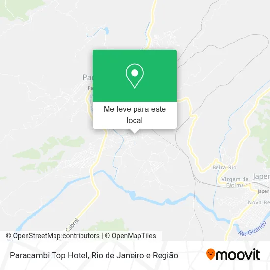 Paracambi Top Hotel mapa