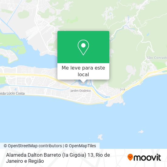 Alameda Dalton Barreto (Ia Gigóia) 13 mapa