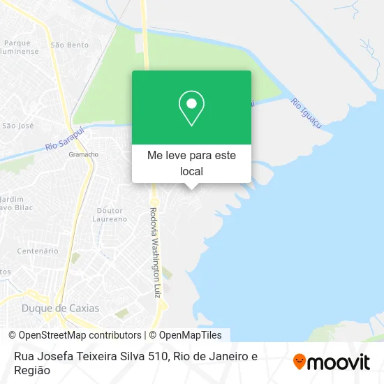 Rua Josefa Teixeira Silva 510 mapa