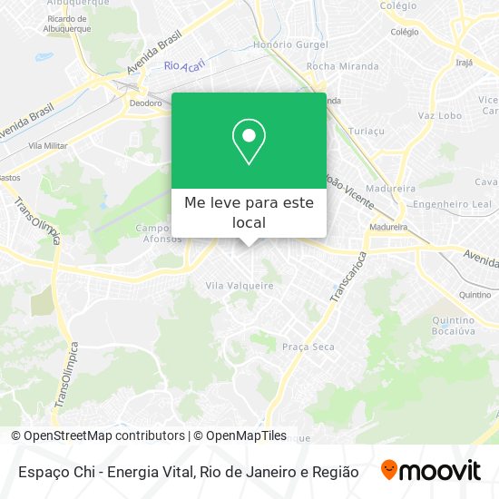 Espaço Chi - Energia Vital mapa