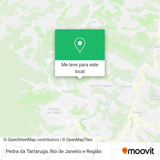 Pedra da Tartaruga mapa