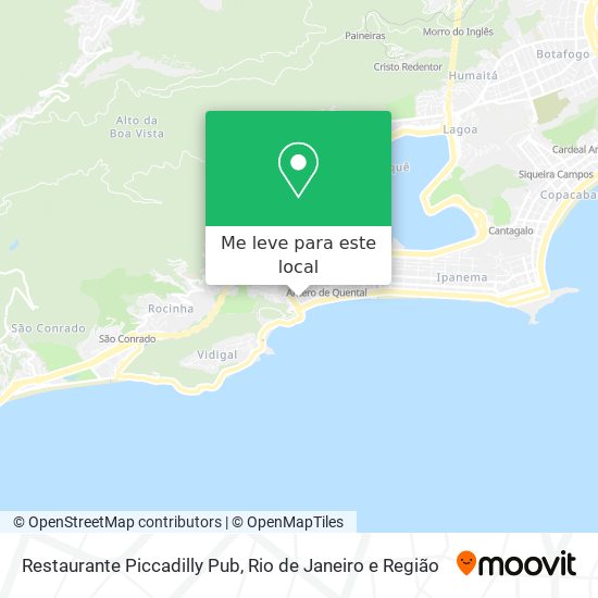 Restaurante Piccadilly Pub mapa
