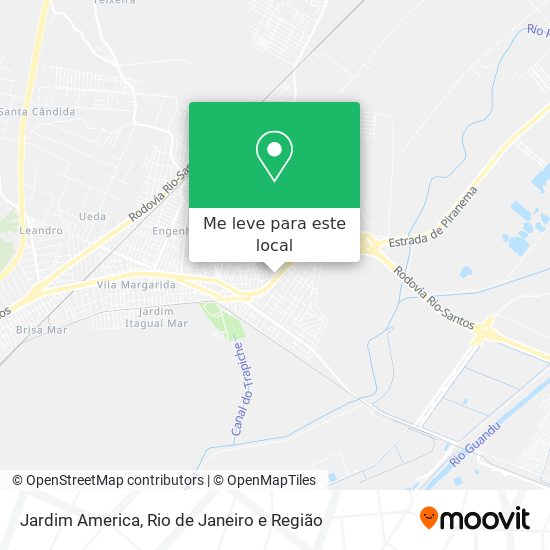 Jardim America mapa