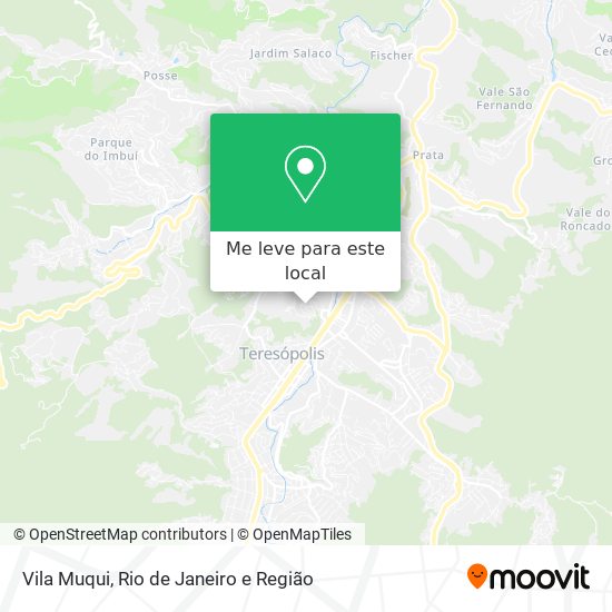 Vila Muqui mapa