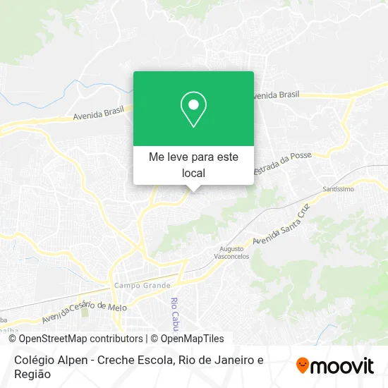 Colégio Alpen - Creche Escola mapa