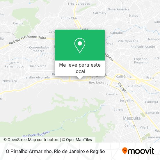 O Pirralho Armarinho mapa