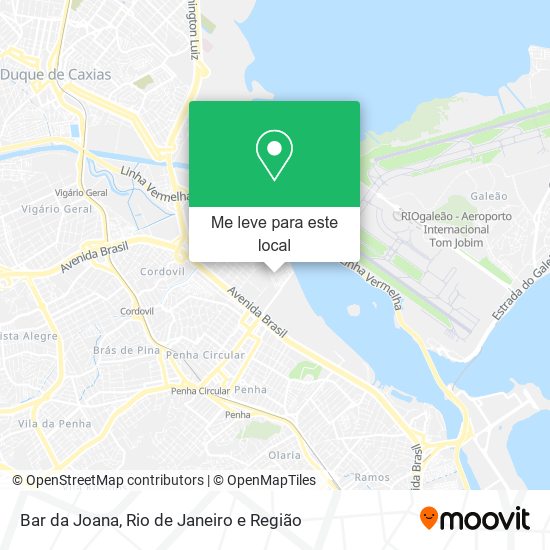 Bar da Joana mapa