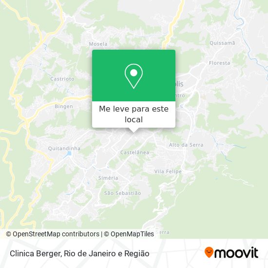 Clinica Berger mapa
