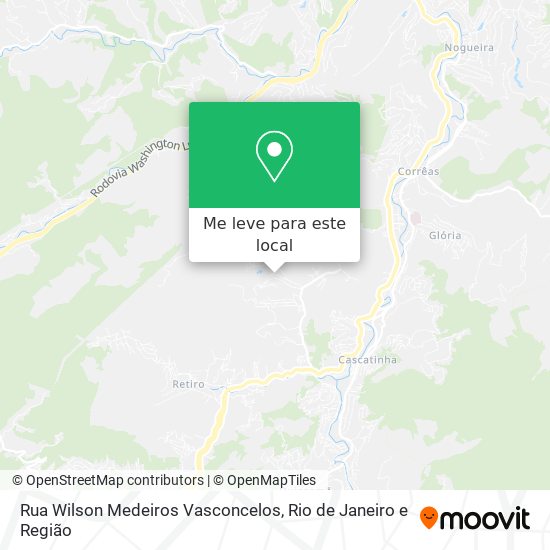Rua Wilson Medeiros Vasconcelos mapa