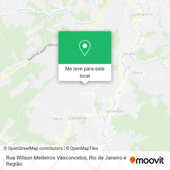Rua Wilson Medeiros Vasconcelos mapa