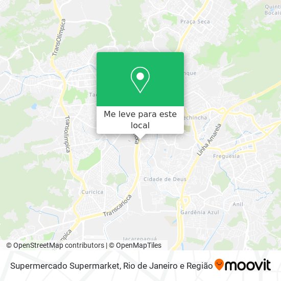 Supermercado Supermarket mapa